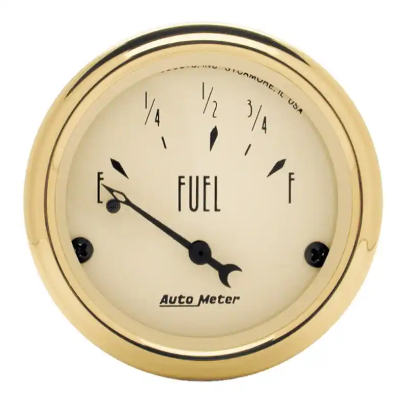 Autometer Golden Oldies 52mm 73 Empty / 8-12 Full Fuel Level Gauge (ATM1505)