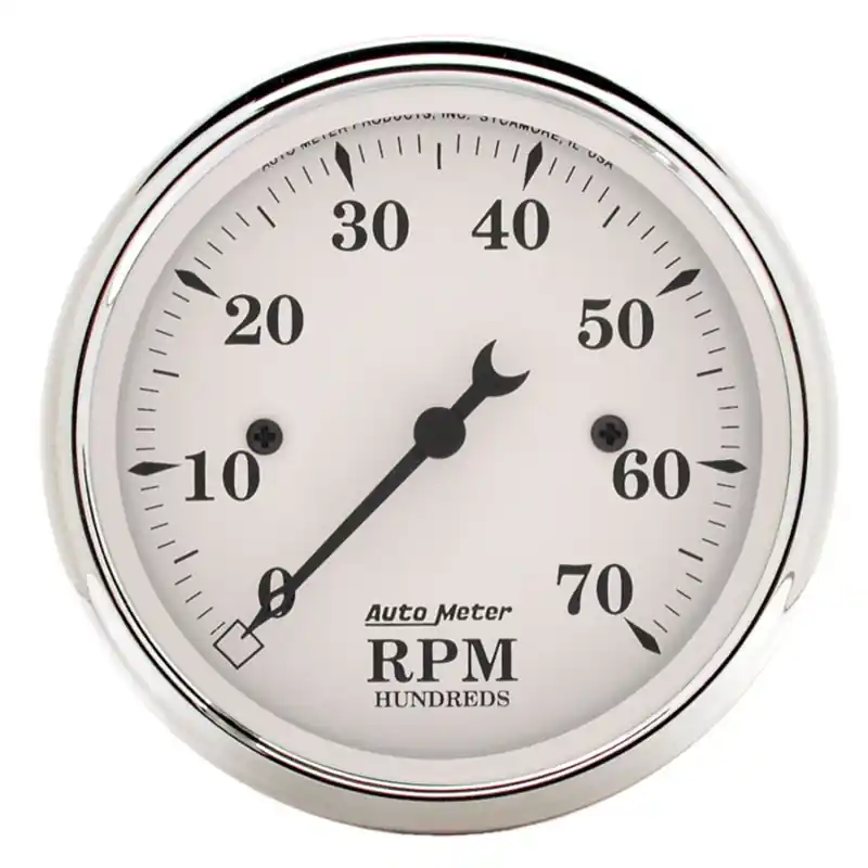 Autometer 3 1/8 inch 7000rpm Old Tyme Tachometer (ATM1695)