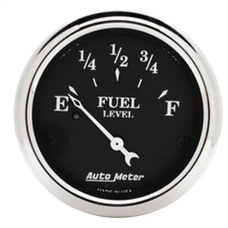 Autometer 2 1/16in Old Tyme 0-30 Ohm Electronic Fuel Level Gauge - Black (ATM1718)