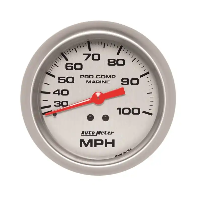 Autometer Marine Silver Mechanical Speedometer (ATM200754-33)