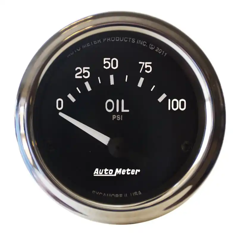 Autometer Cobra 2 1/16in 0-100 PSI Electric Oil Pressure Gauge (ATM201014)