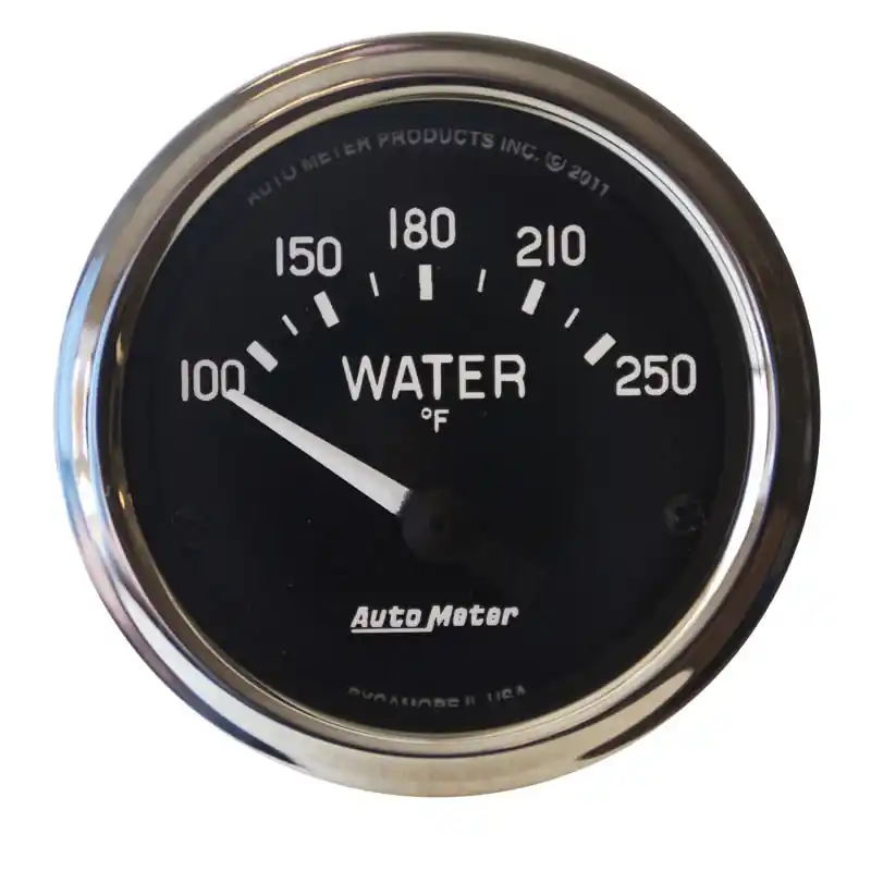 Autometer Cobra 2 1/16in 100-250 Def F Electric Water Temp Gauge (ATM201015)