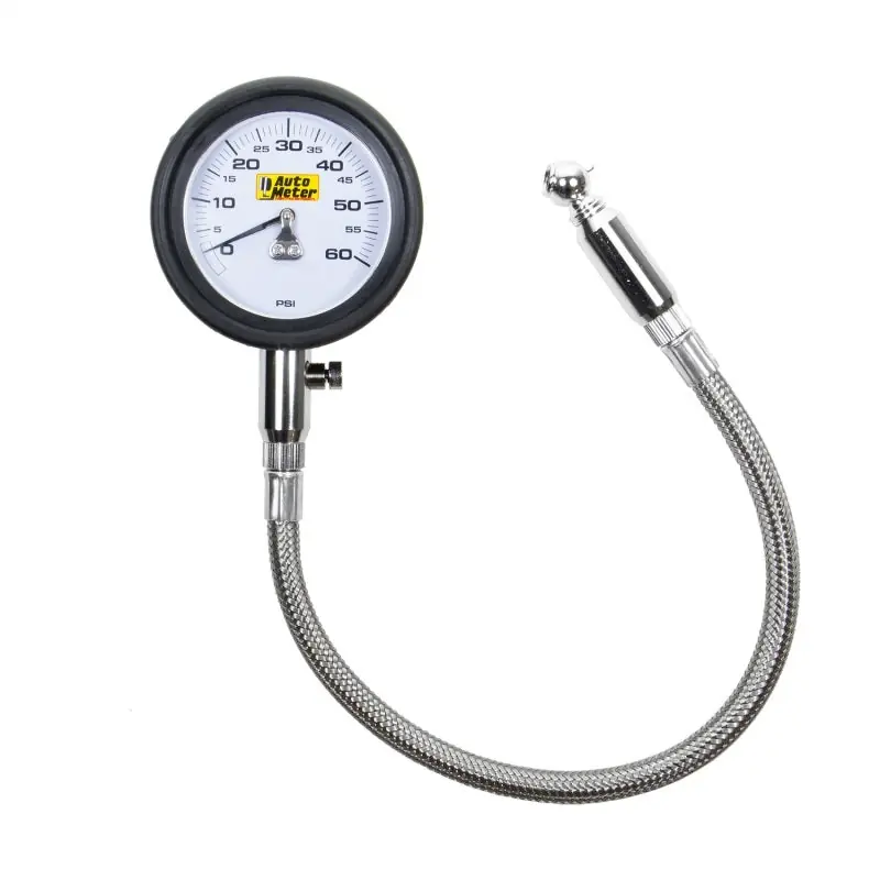 Autometer NASCAR Performance 60PSI Lo-Pressure Tire Pressure Gauge (ATM2160)