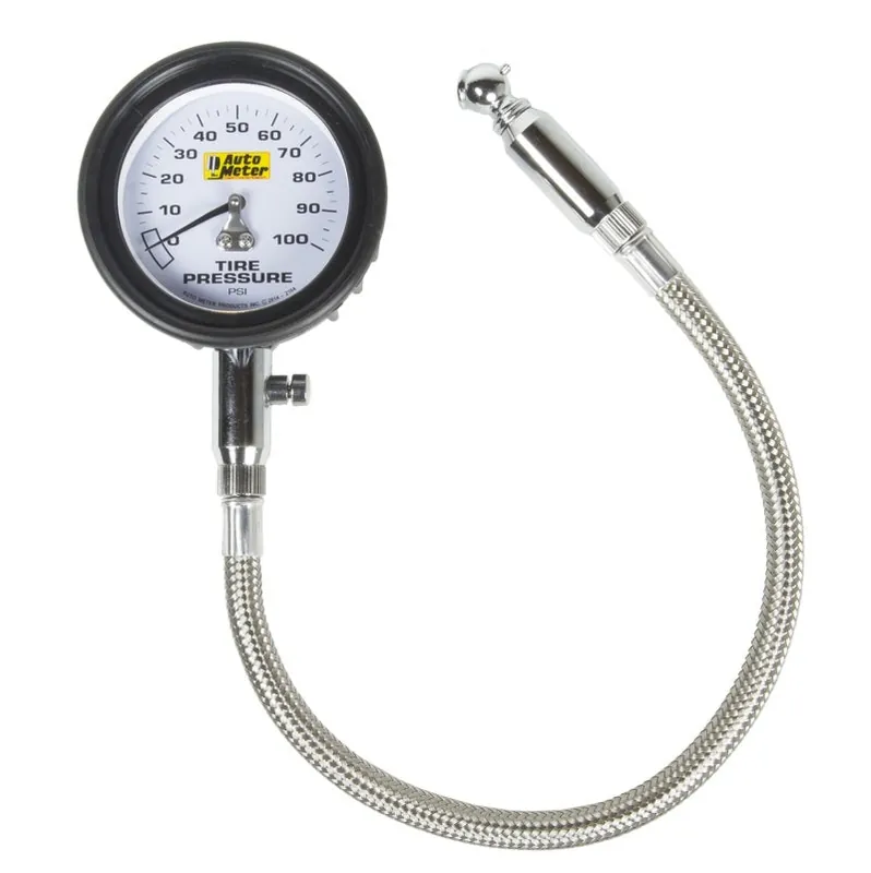 Autometer 100 PSI Tire Pressure Gauge (ATM2164)