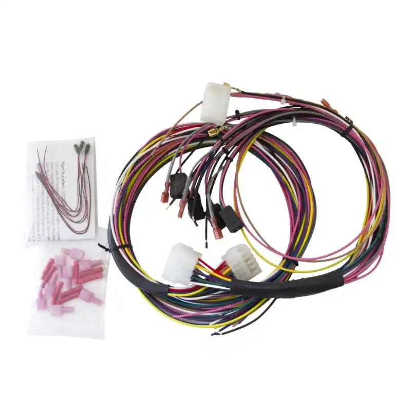 Autometer Universal Gauge Wiring Harness Kit for Tach/Speedo/Elec Gauges Including Led Indicators (ATM2198)