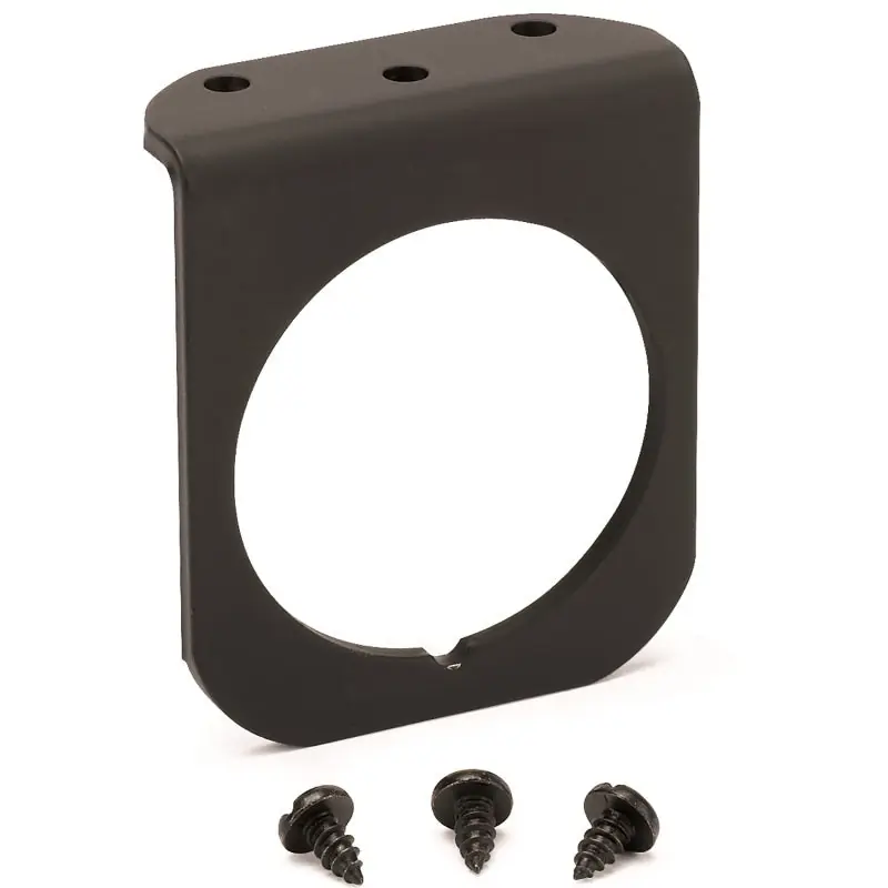 Autometer 2-1/16in Black 1-Hole Gauge Panel (ATM2236)