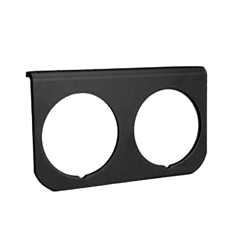 Autometer 2-1/16in Black 2-Hole Gauge Panel (ATM2237)