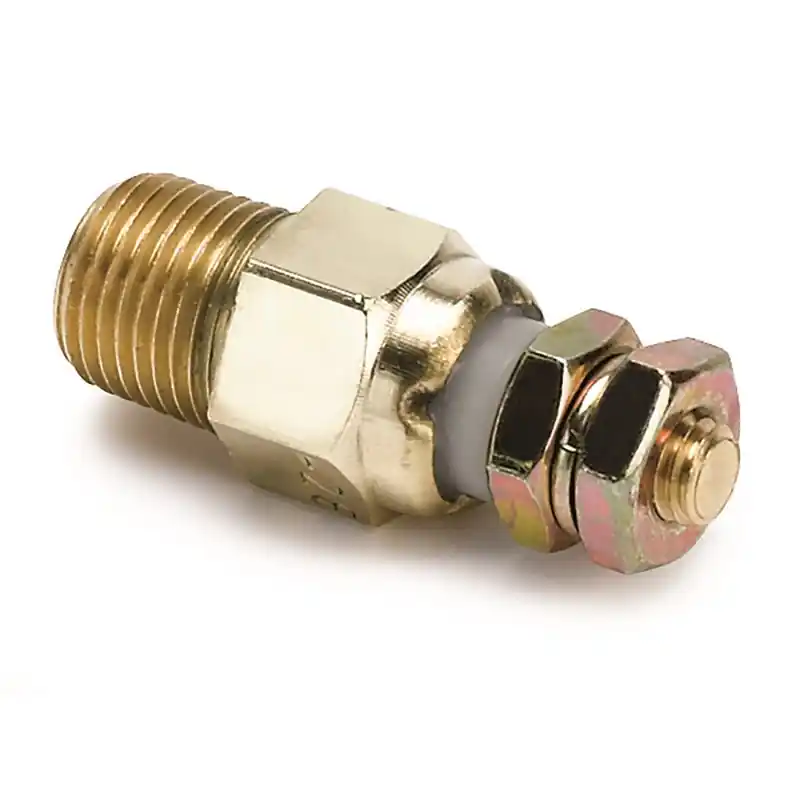 Autometer Replacement Senders for Short Sweep Electric Temperature Gauge Sender (for Gauges 1995+) (ATM2259)