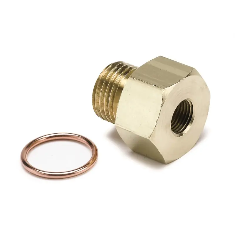 Autometer Metric Oil Pressure Adapter - 1/8in NPT to M16x1.5 (ATM2268)