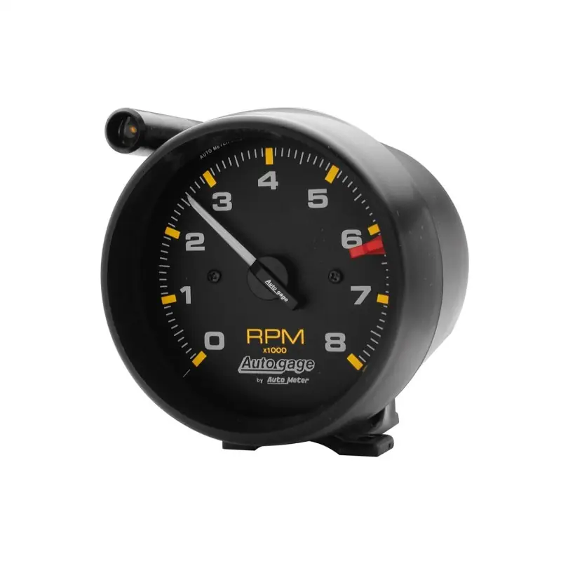 Autometer Extrenal Shift-Lite 3-3/4in Black 8,000 RPM Tachometer (ATM2309)