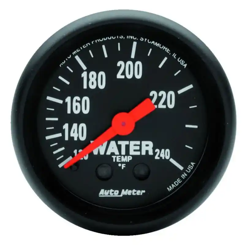 Autometer Z Series 2 inch 120-240 degree F Mechanical Water Temperature Gauge (ATM2607)