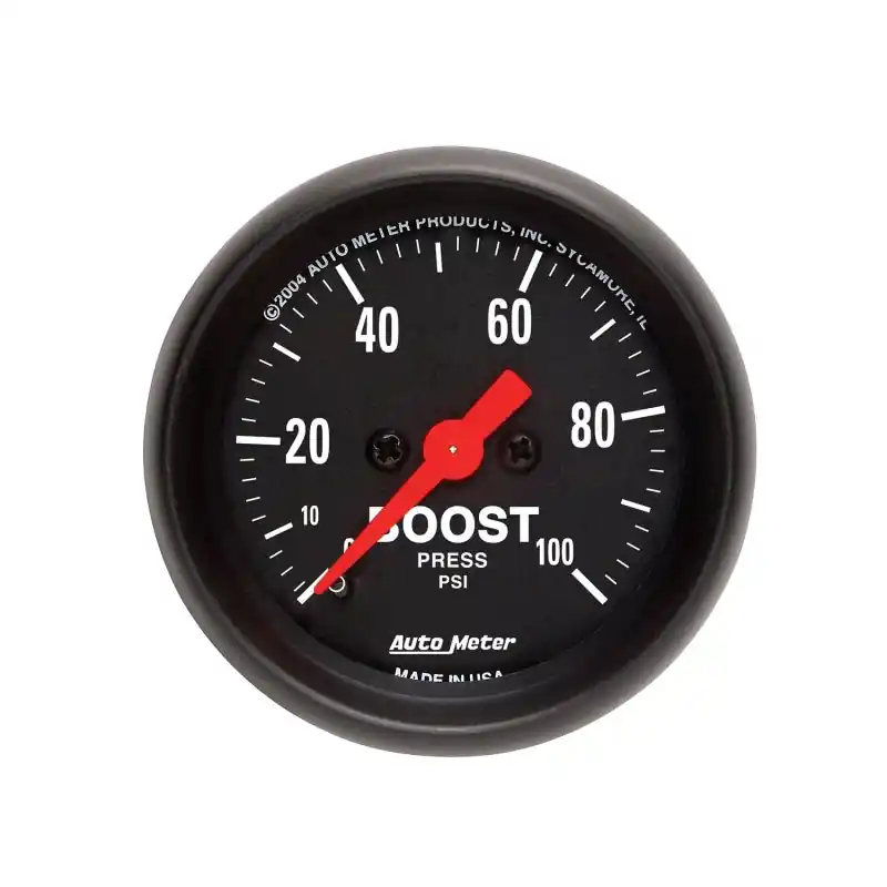 Autometer Z Series 52mm 0-100 PSI Mechanical Boost (ATM2618)