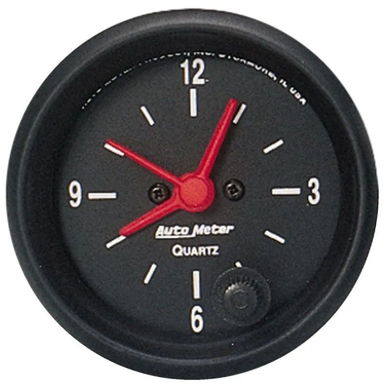Autometer Z Series 52mm Electric Clock (ATM2632)