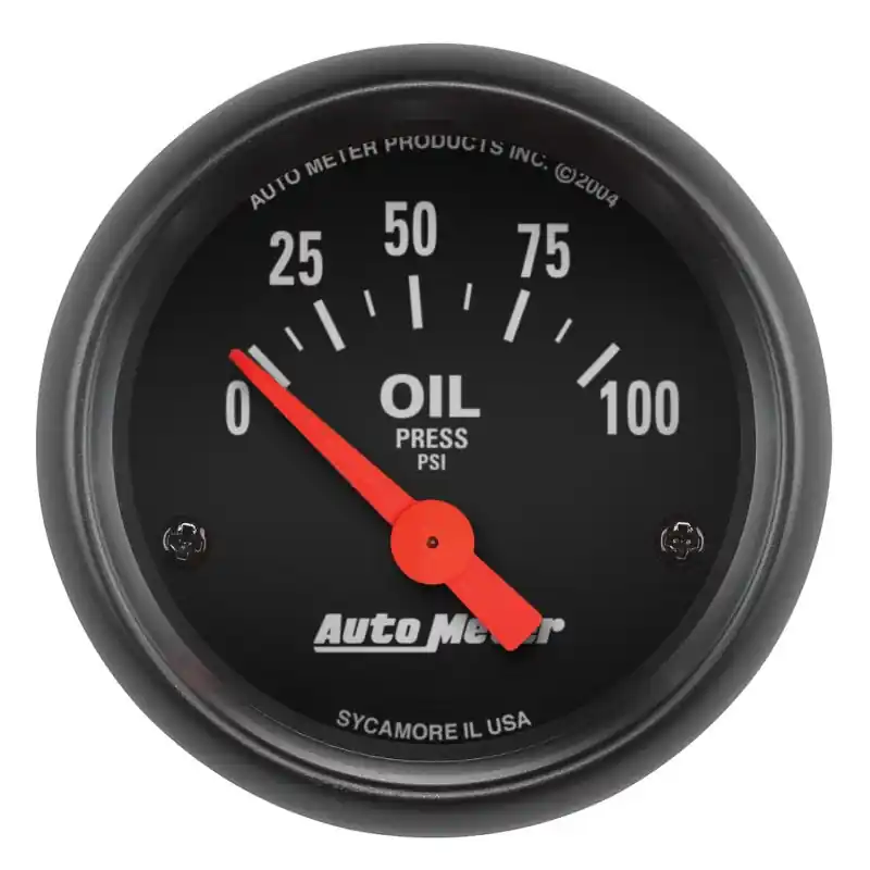 Autometer Z-Series 52mm 0-100PSI Oil Pressure Gauge (ATM2634)