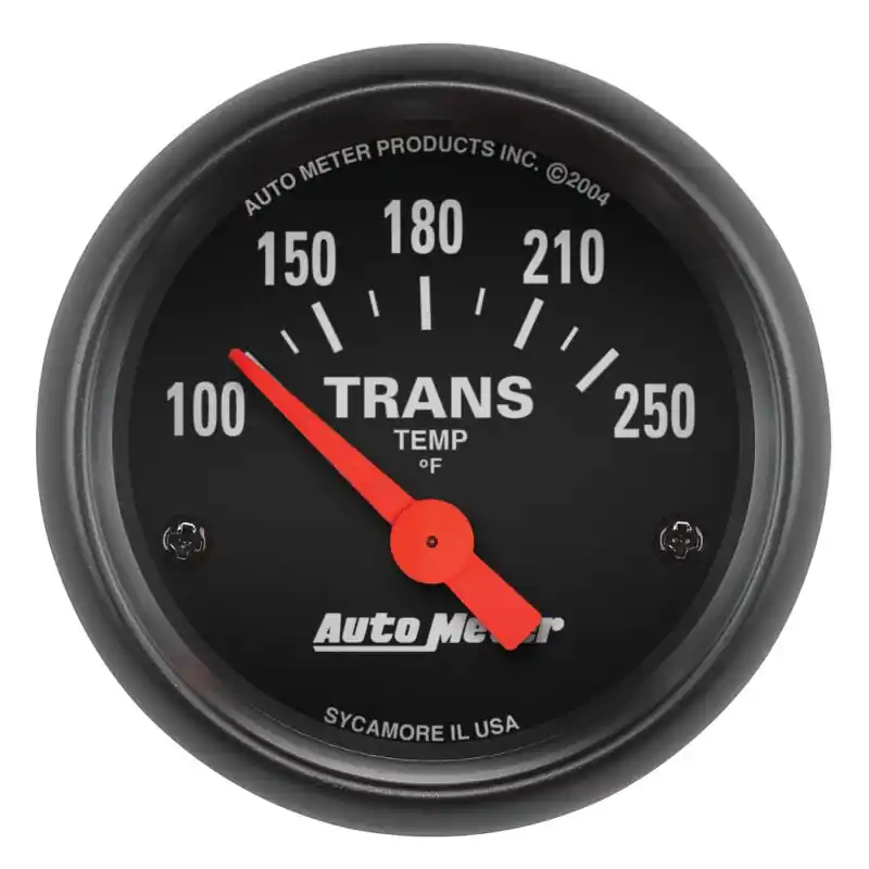 Autometer Z Series 52mm 100-250 Deg Transmission Temp Gauge (ATM2640)