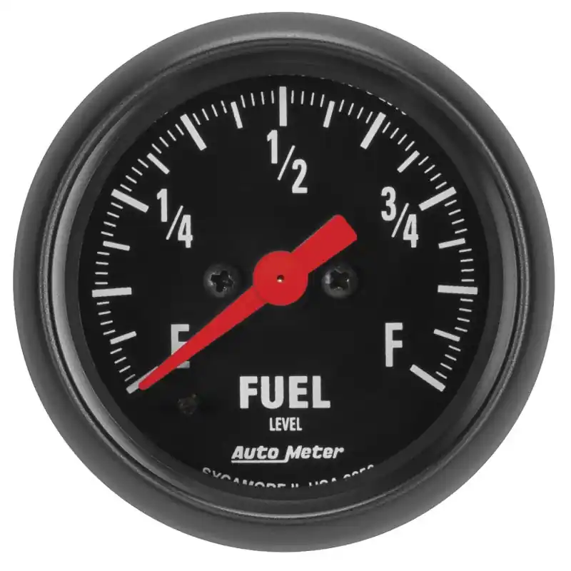 Autometer Z Series 0-280Ohm 2-1/16in. Programmable Fuel Level Gauge (ATM2656)