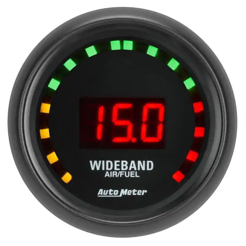 Autometer Z-Series 2-1/16in. 10:1-17:1 AFR Digital Street Air/Fuel Ratio Gauge (ATM2679)