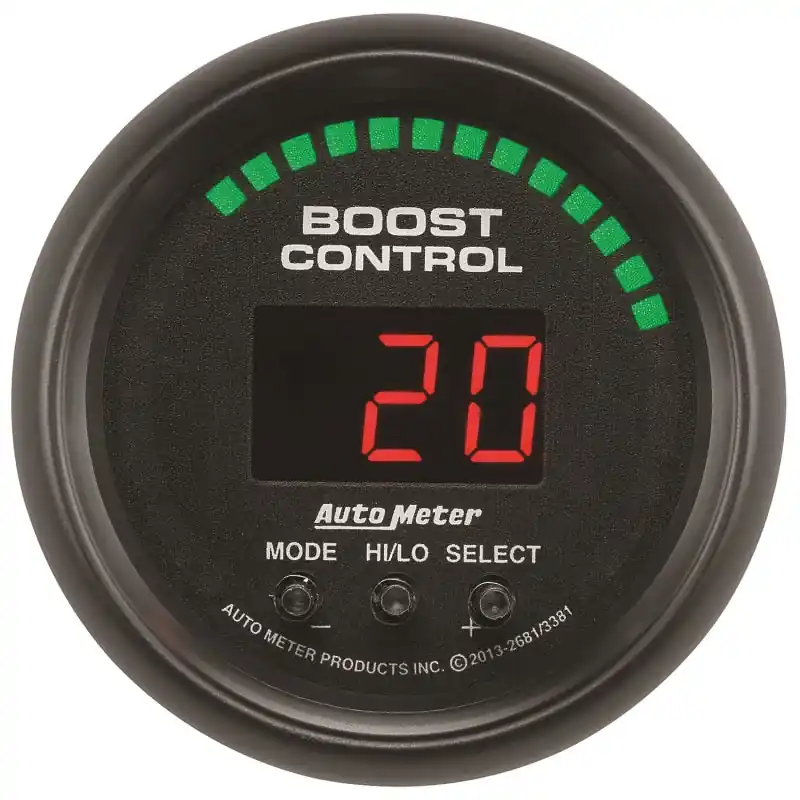 Autometer Z-Series/ES 52mm 30inHG/30psi Digital Boost Controller (ATM2681)