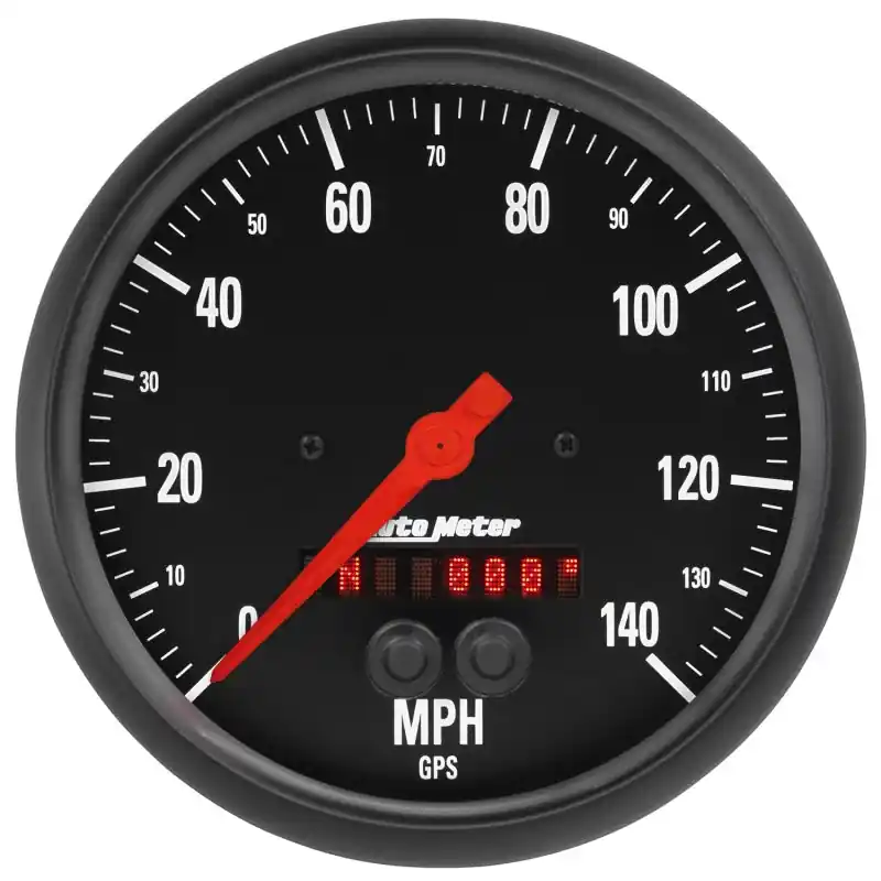 Autometer Z-Series 5in. 0-140MPH (GPS) Speedometer Gauge (ATM2684)
