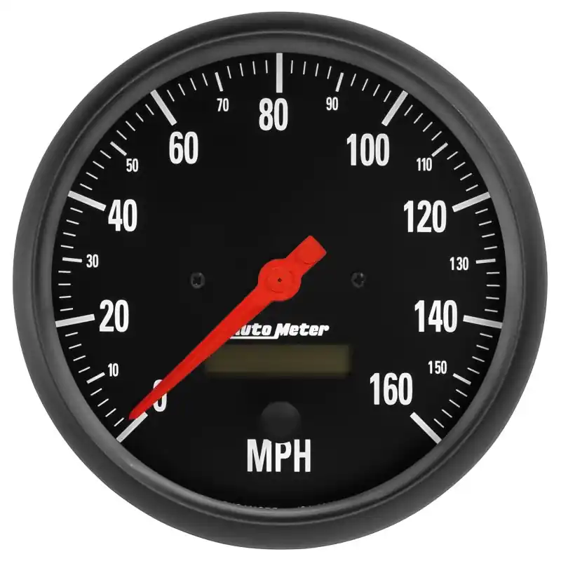 Autometer Z-Series 0-160MPH 5in. Electric Programmable W/LCD ODO Speedometer Gauge (ATM2685)