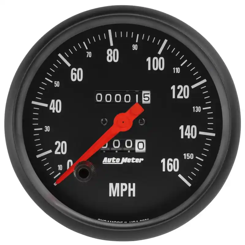 Autometer Z-Series 0-160MPH Speedometer 5in. Mechanical Gauge (ATM2691)