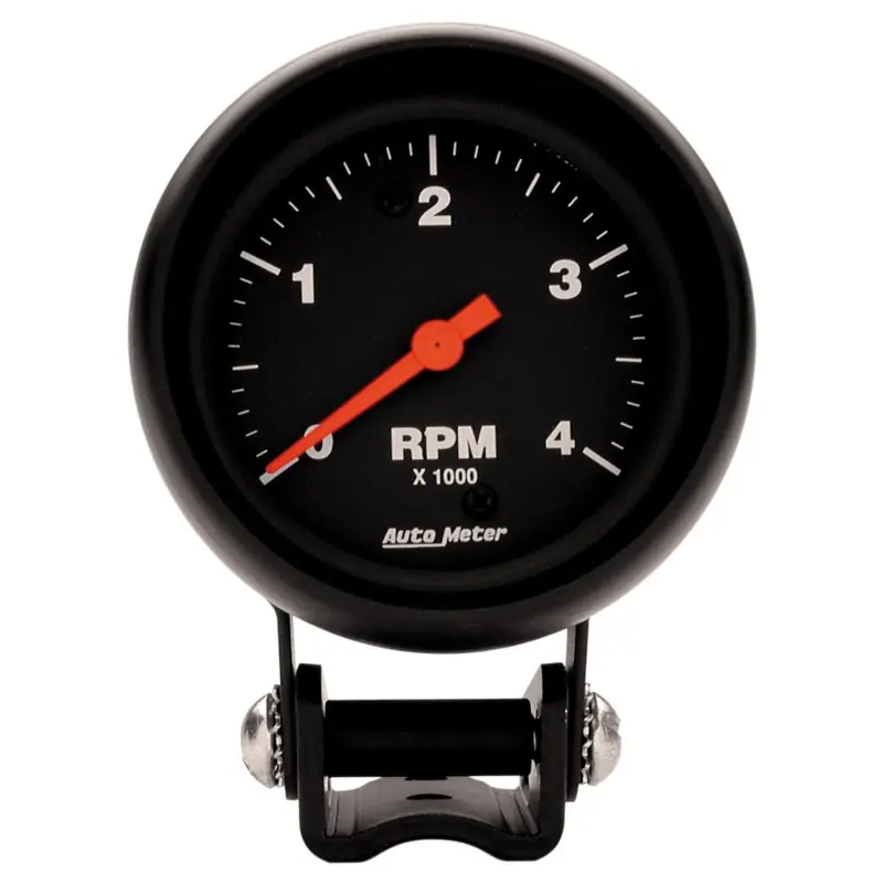 Autometer Z-Series 2-5/8in 4K RPM Pedestal Tachometer Gauge (ATM2890)