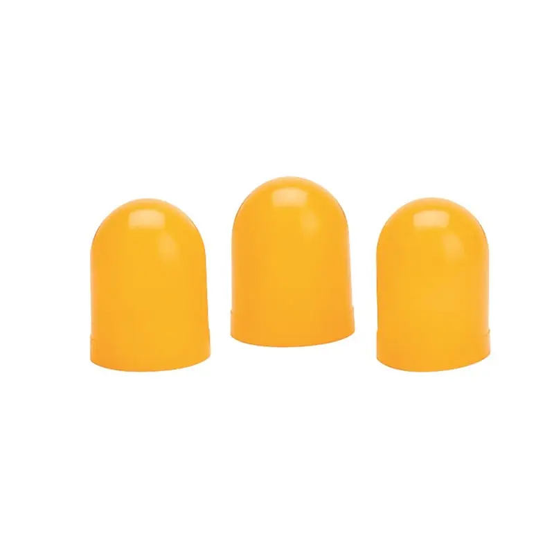 Autometer Light Bulb Boots - Yellow Quantity 3 (ATM3208)