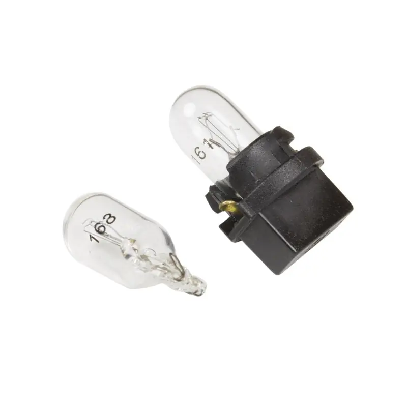 Autometer Light Bulb & Socket Assy. T3 Wedge 2.7W & 4.9W Replacement Twist-In Circuit Board Mount (ATM3212)