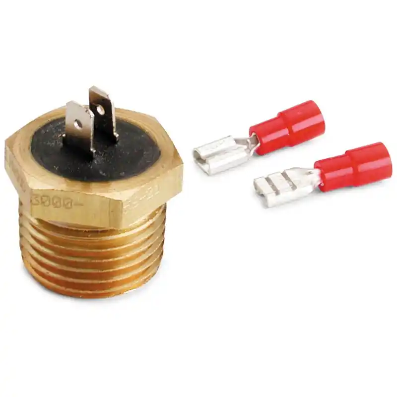 Autometer Temperature Switch w/ 1/2in NPT Male (For Pro-Lite Warning Light) (ATM3246)