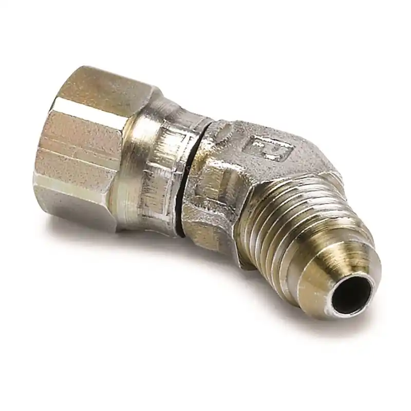 Autometer -4AN Elbow Fitting - 45 Deg w/ Swivel Nut (ATM3273)
