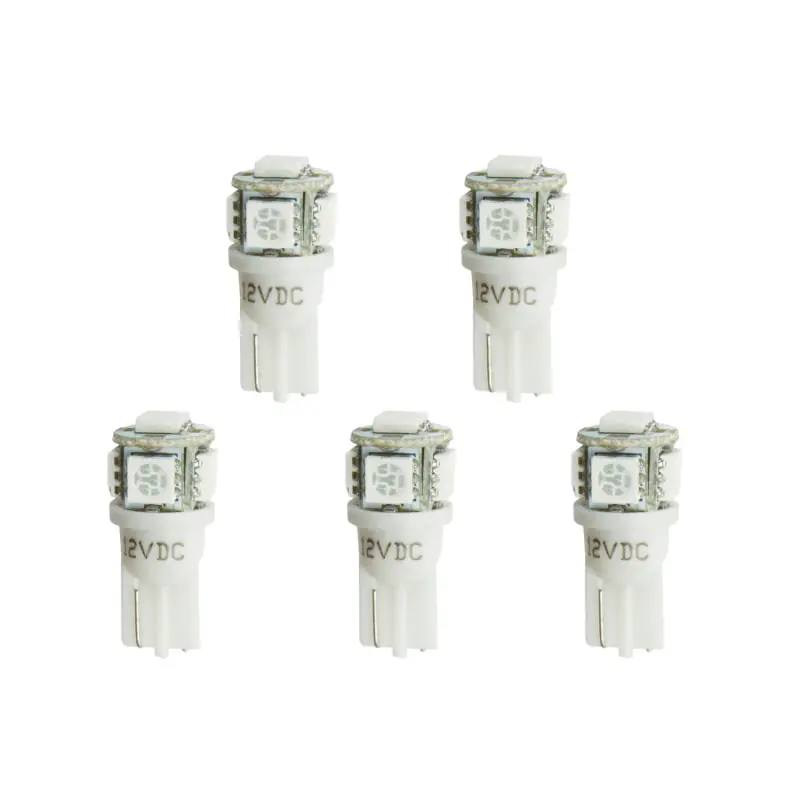 Autometer LED Light Bulb Replacement - White 5 Pack (ATM3288-K)