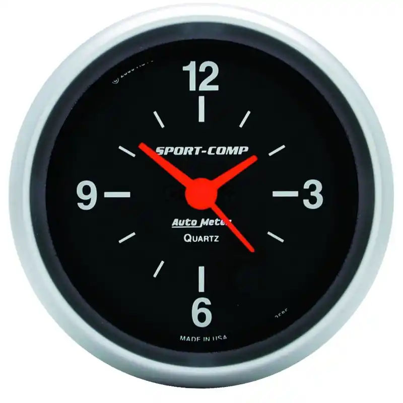 Autometer 2-5/8in 12 Hour Analog Clock Gauge (ATM3585)