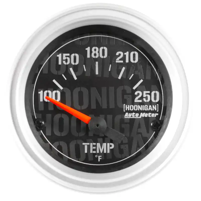Autometer Hoonigan 52mm 100-200 Deg F Full Electronic Water Temp Gauge (ATM4337-09000)