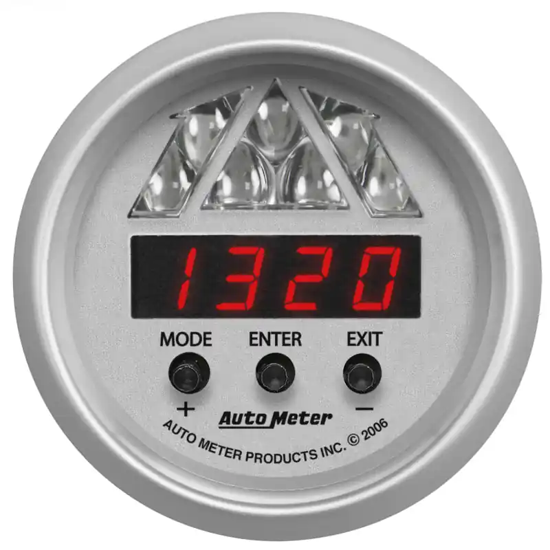 AutoMeter Gauge Tachometer Digital RPM W/ Led Shift Light Ultra-Lite (ATM4387)
