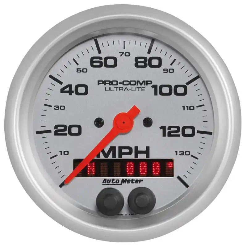 Autometer Ultra-Lite 3-3/8in 140MPH GPS Speedometer (ATM4480)
