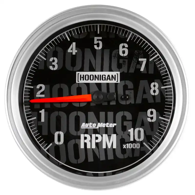 Autometer Hoonigan 5in 10K RPM Full Electronic Tachometer Gauge (ATM4498-09000)