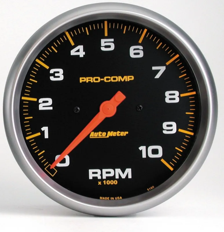 Autometer Pro-Comp In-Dash 10000 RPM Tachometer (ATM5160)
