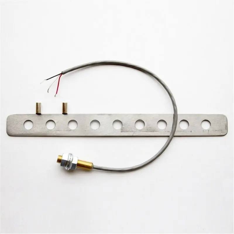 Autometer Universal Magnetic Hall Effect Speed Sensor - 4 Pack of Magnets and Bracket Included (ATM5290)
