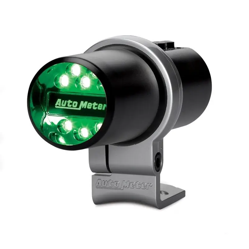 AutoMeter Indicator Light Pit Road Speed Pedestal Black Programmable (ATM5336)