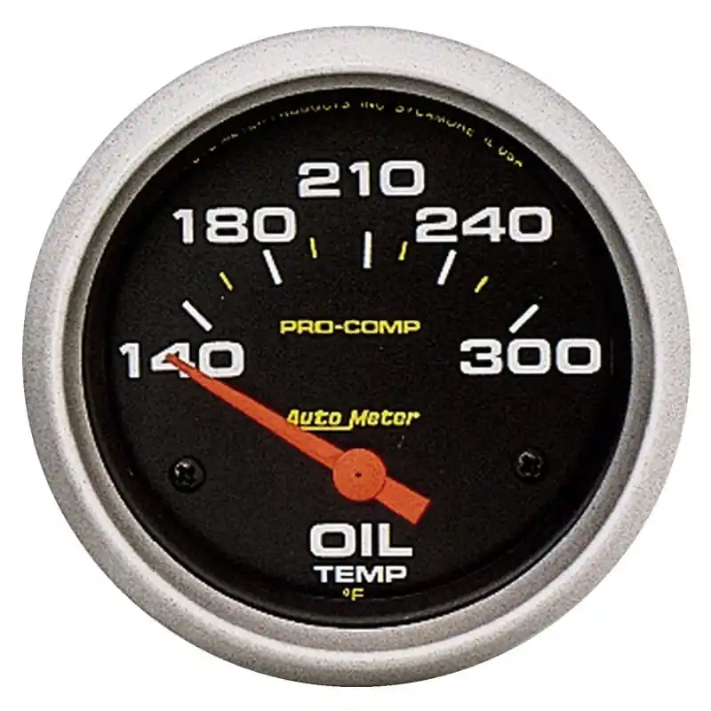 Autometer Pro-Comp 2-5/8in 140-300 Deg Oil Temperature Gauge (ATM5447)