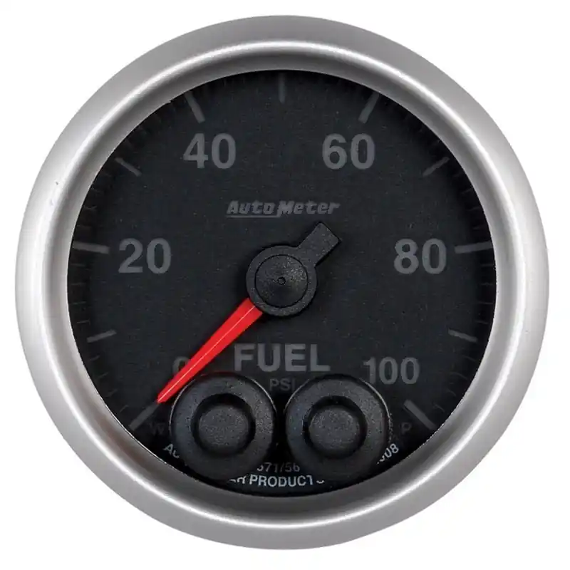Autometer Elite 52mm 0-100 PSI Fuel Pressure Peak & Warn w/ Electronic Control Gauge (ATM5671)