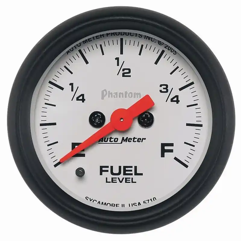 Autometer Phantom 52mm Full Sweep Electronic Fuel Level Programmable Empty-Full Range (ATM5710)