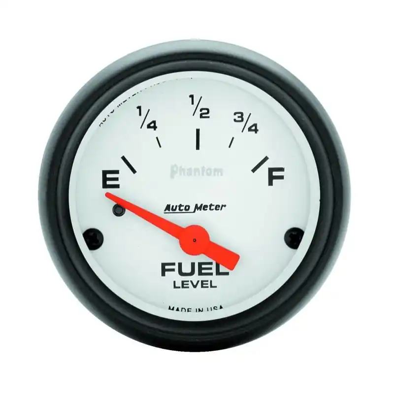 Autometer Phantom 52mm Short Sweep Electric Fuel Level Gauge (ATM5714)