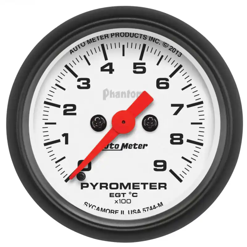 Autometer Phantom FSE 52mm 0-900 Deg C Electronic Gauge Kit (ATM5744-M)