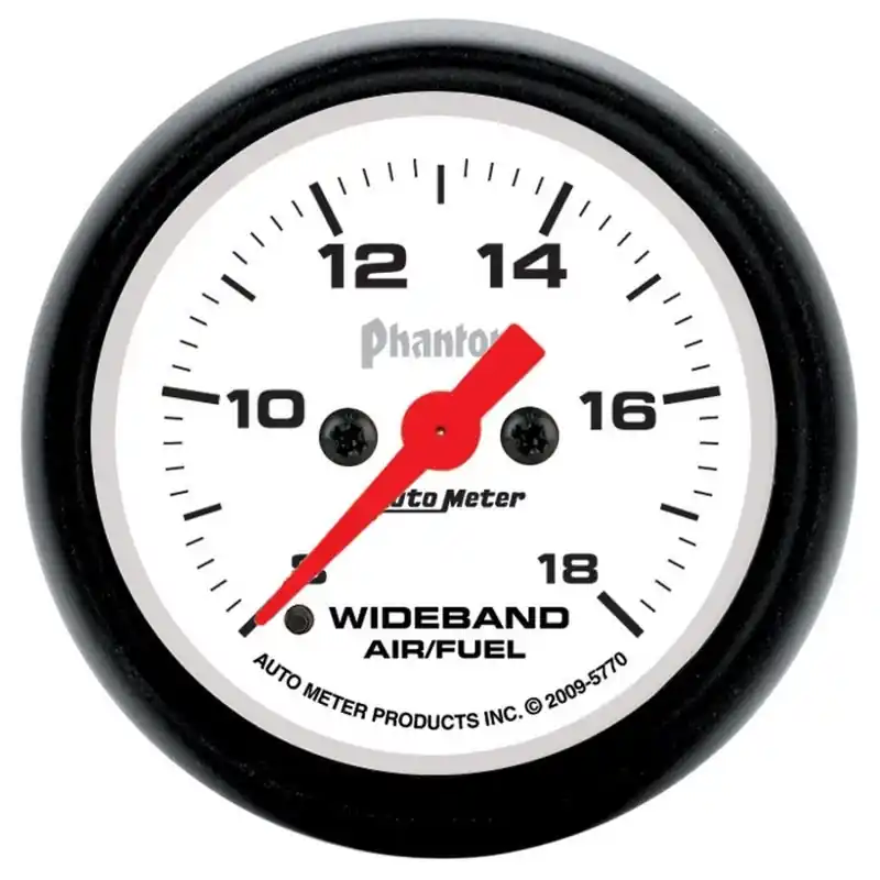 Autometer Wideband 2 1/16 inch Full Sweep Electric Air/Fuel Ratio Analog (ATM5770)