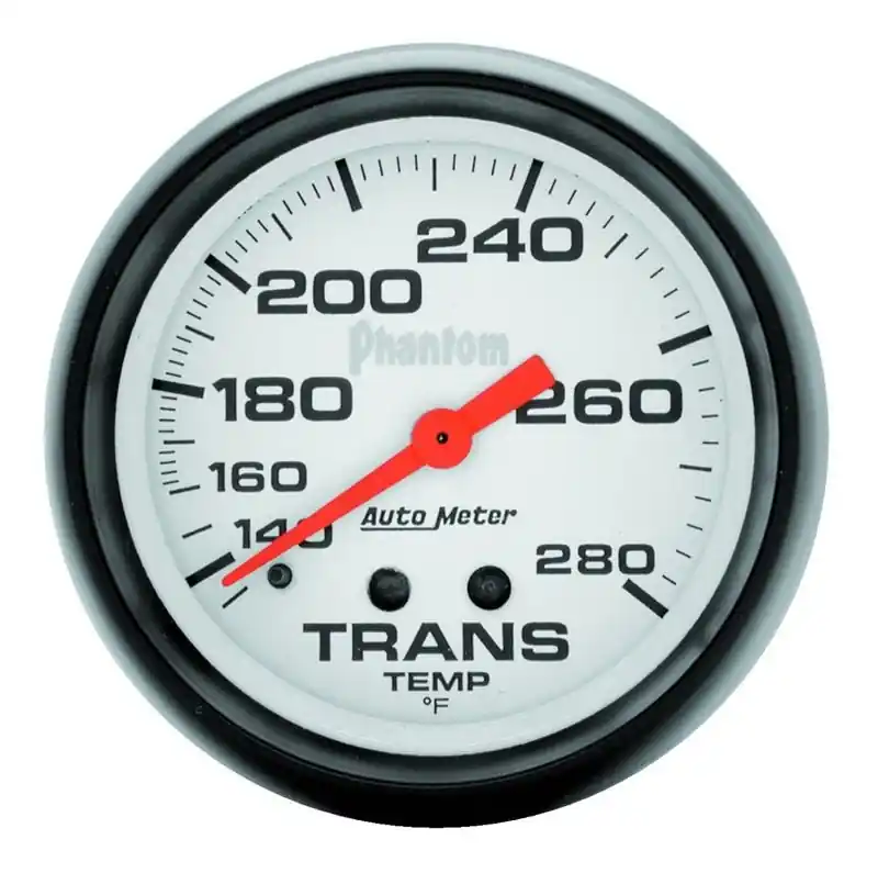 AutoMeter Gauge Transmission Temp 2-5/8in. 140-280 Deg. F Mechanical Phantom (ATM5851)