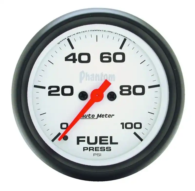 Autometer Phantom 2-5/8in 0-100 PSI Fuel Pressure Gauge (ATM5863)