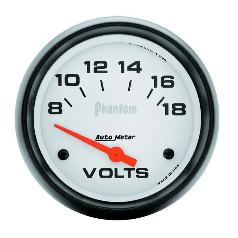 Autometer Phantom 2-5/8in 8-18V SSE Voltmeter (ATM5891)