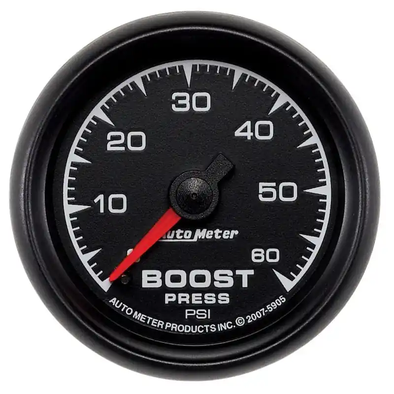 Autometer ES 52mm 0-60 PSI Mechanical Boost Gauge (ATM5905)