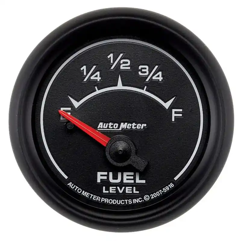 AutoMeter Gauge Fuel Level 2-1/16in. 240 Ohm(e) to 33 Ohm(f) Elec Es (ATM5916)